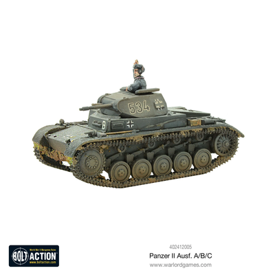 All Products, Bolt Action: Panzer II Ausf. A/B/C