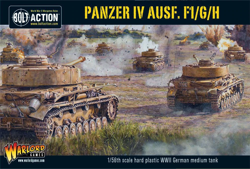 Bolt Action: Panzer IV Ausf. F1/G/H medium tank plastic)