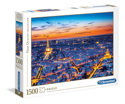 Jigsaw Puzzles, Paris Evening View - 1500pc