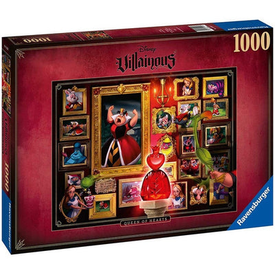 Products, Disney Villainous: Queen of Hearts - 1000pc
