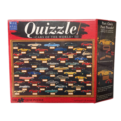 IQ Puzzles, Quizzle: World of Cars - 850pc