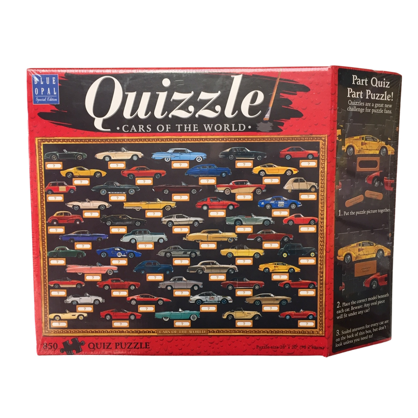 Quizzle: World of Cars - 850pc