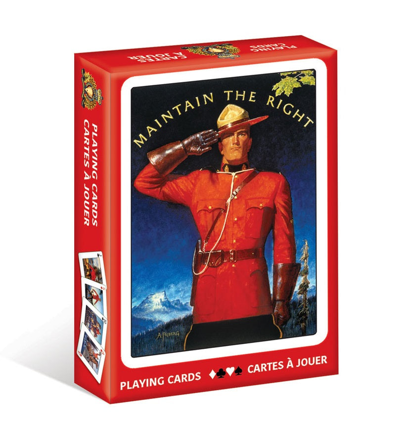 Royal Canadian Mounted Police Playing Cards