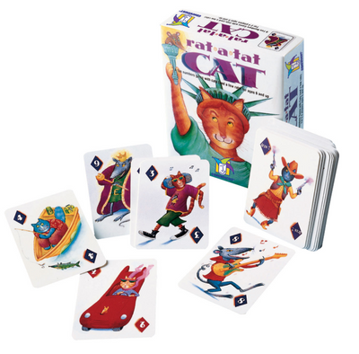 Card Games, Rat-A-Tat Cat - A Fun Numbers Game!