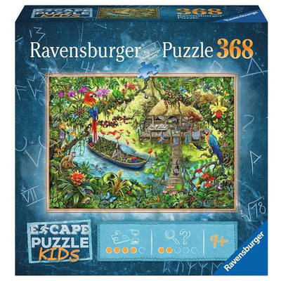 Kid's Jigsaws, Escape Puzzle Kids: Jungle Journey - 368pc