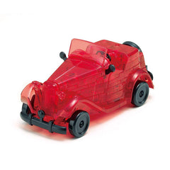 RED CLASSIC CAR CRYSTAL PUZZLE