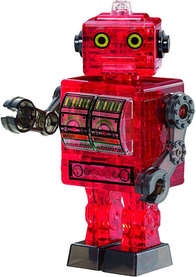 3D Jigsaw Puzzles, RED ROBOT CRYSTAL PUZZLE