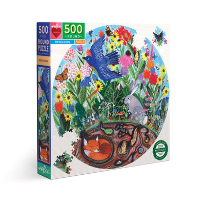 Jigsaw Puzzles, Rewilding - 500pc Round