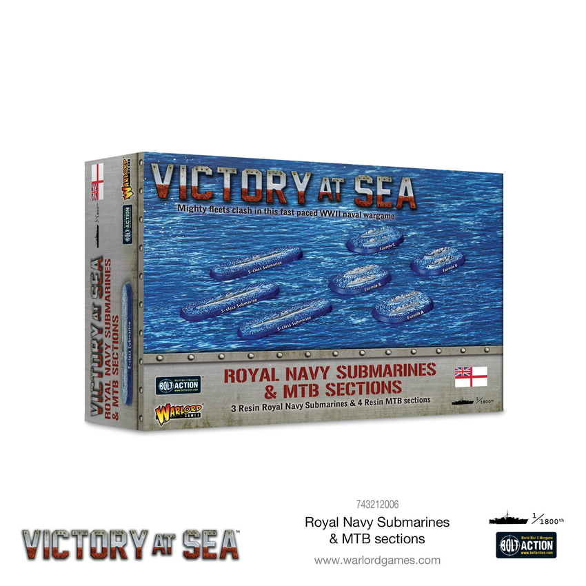 Victory at Sea: Royal Navy Submarines & MTB sections