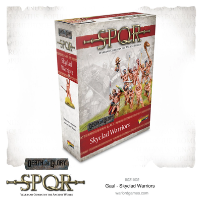 Miniatures, SPQR: Gaul - Skyclad Warriors