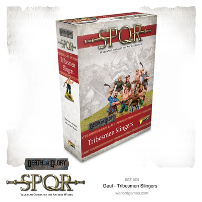 Miniatures, SPQR: Gaul - Tribesmen Slingers