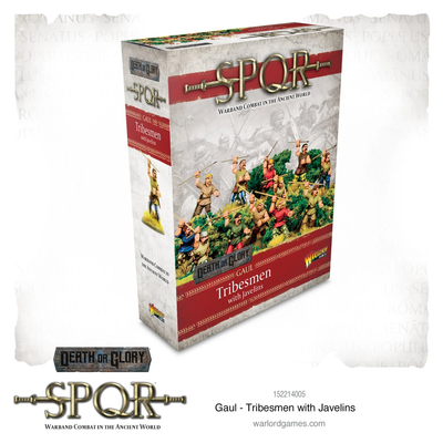 Miniatures, SPQR: Gaul - Tribesmen with Javelins