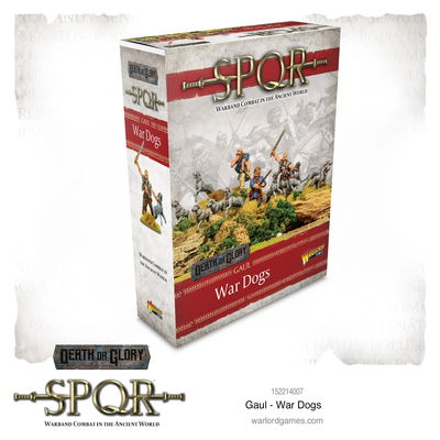 Miniatures, SPQR: Gaul - War Dogs