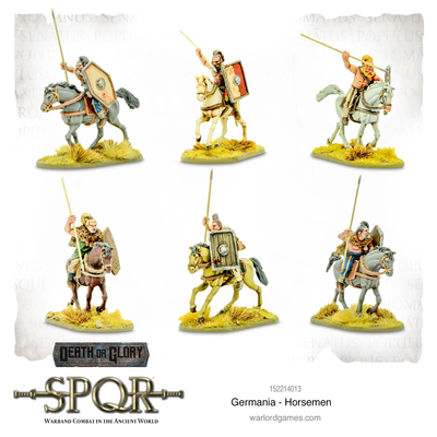Miniatures, SPQR: Germania - Horsemen