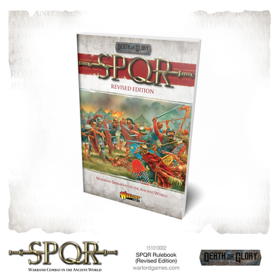 Miniatures, SPQR: Death or Glory Rulebook