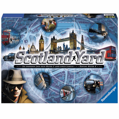 Board Games, Ravensburger: Scotland Yard - New Edition