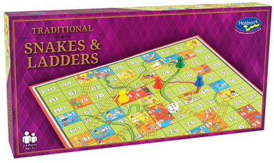 Traditional Games, Snakes & Ladders Set