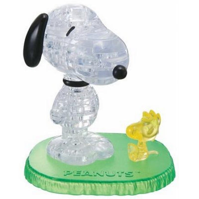 3D Jigsaw Puzzles, SNOOPY AND WOODSTOCK CRYSTAL