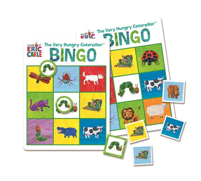 Kids Games, Eric Carle: The Very Hungry Caterpillar Bingo & Matching Game Set