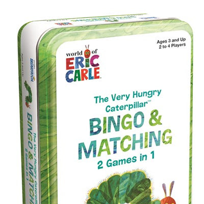 Kids Games, Eric Carle: The Very Hungry Caterpillar Bingo & Matching Game Set