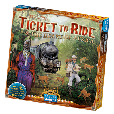 Board Games, Ticket to Ride Map Collection: Vol. 3 - Heart of Africa