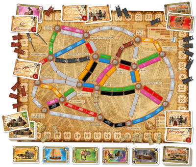 Board Games, Ticket to Ride: Amsterdam