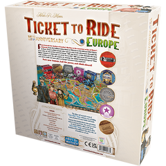 Ticket to Ride Europe - 15th Anniversary Edition