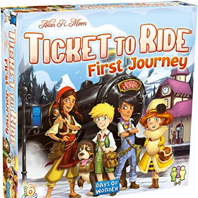 Science and History Games, Ticket to Ride: First Journey Europe