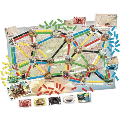 Science and History Games, Ticket to Ride: First Journey USA