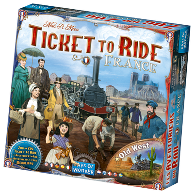 Board Games, Ticket to Ride Map Collection: Vol. 6 - France & Old West