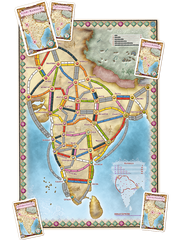 Ticket to Ride Map Collection: Vol. 2 - India & Switzerland