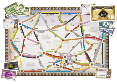 Board Games, Ticket to Ride Map Collection: Vol. 5 - United Kingdom & Pennsylvania