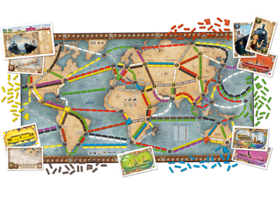 Board Games, Ticket to Ride: Rails & Sails