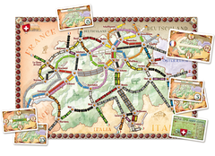 Ticket to Ride Map Collection: Vol. 2 - India & Switzerland
