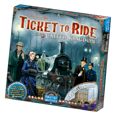 Board Games, Ticket to Ride Map Collection: Vol. 5 - United Kingdom & Pennsylvania