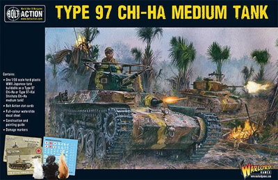 Miniatures, Bolt Action: Chi-Ha Japanese tank