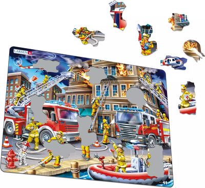 Jigsaw Puzzles, Fire Fighters Puzzle