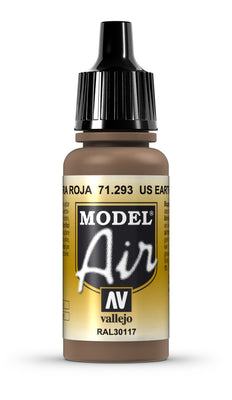 Hobby Paint, Air US Earth Red 17ML