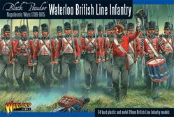 Miniatures, British Line Infantry Waterloo