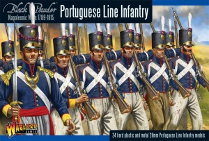 Miniatures, Portugese Line Infantry