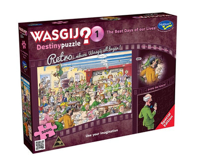 Jigsaw Puzzles, Wasgij Destiny 1: The Best Days of Our Lives! - 500pc XL