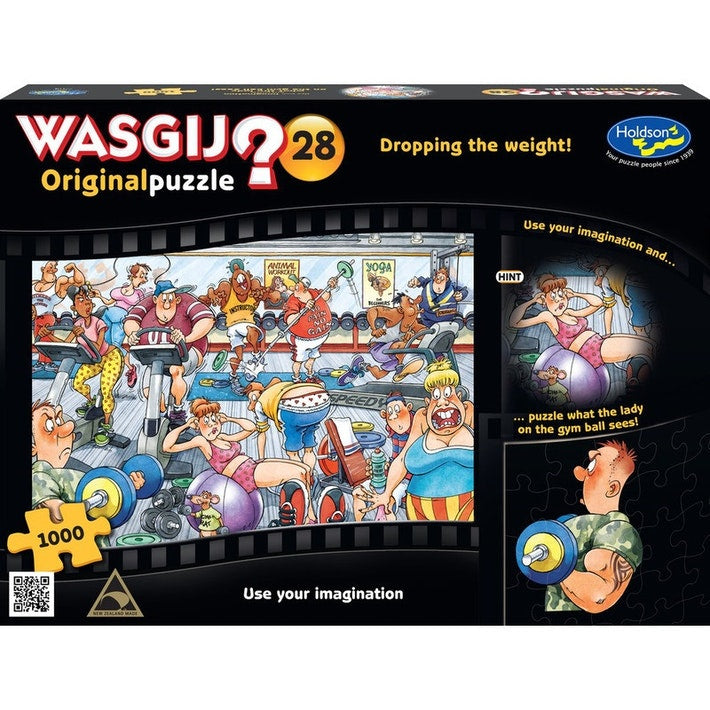 Wasgij Original 28: Dropping the Weight - 1000pc