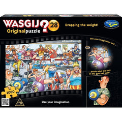 Wasgij Original 28: Dropping the Weight - 1000pc