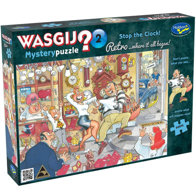 Jigsaw Puzzles, Wasgij Mystery 2: Stop the Clock! - 500pc XL