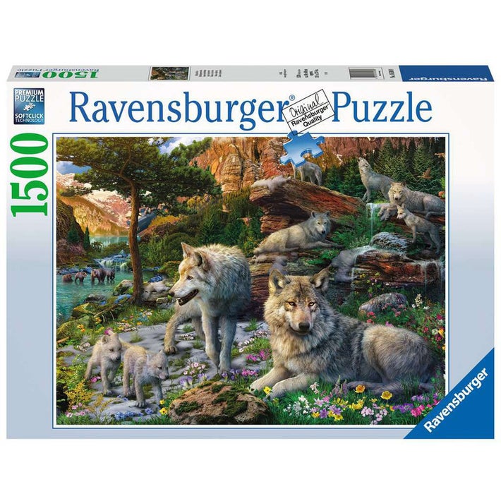 Wolves in Spring - 1500pc