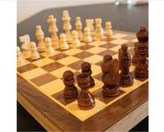 Wooden Foldable: Chess/Checkers/Backgammon 35cm