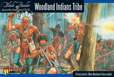 Miniatures, Black Powder: Woodland Indian Tribes