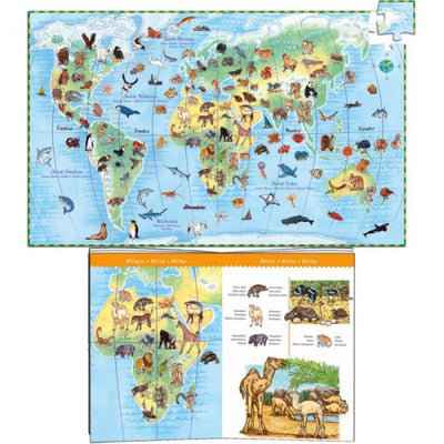 Jigsaw Puzzles, World's Animals Observation Puzzle - 100pc