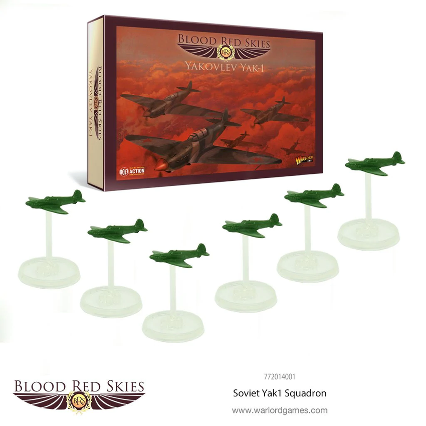 Blood Red Skies: Soviet Yak 1 - 6 Plane Squadron
