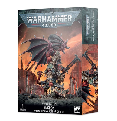 Miniatures, World Eaters: Angron; Daemon Primarch of Khorne